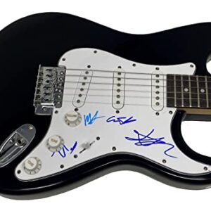 Maneskin Band Signed Autographed Electric Guitar x4 Damiano Vic Thomas Ethan COA