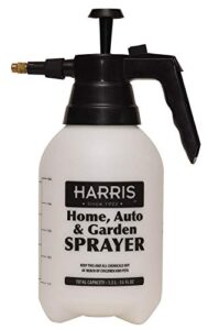 harris continuous hand pump pressure sprayer for home, lawn, garden, car detailing and more, 1.5l