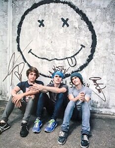 waterparks band reprint signed autographed 8×10 photo by all 3 rp awsten knight
