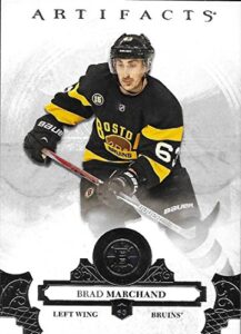 2017-18 upper deck artifacts #34 brad marchand nm-mt boston bruins