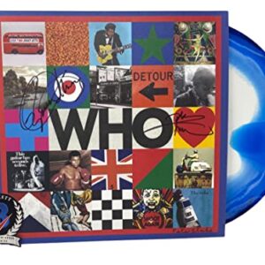 The Who Pete Townshend Roger Daltrey Signed Detour Vinyl Record LP Beckett COA