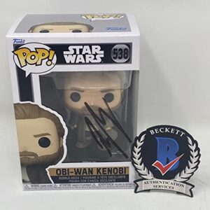 Ewan McGregor Signed Autograph Obi-Wan Kenobi Star Wars Funko Pop Beckett COA