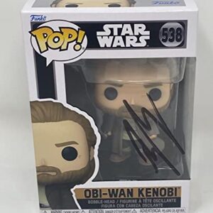 Ewan McGregor Signed Autograph Obi-Wan Kenobi Star Wars Funko Pop Beckett COA