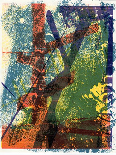 Brooklyn street shadow monoprint