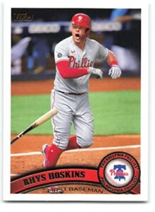 2021 topps archives #244 rhys hoskins nm-mt phillies