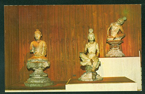 Buddha Bodisattvas Statues T'ang Dynasty Collection Art Institute of Chicago Illinoise IL Postcard