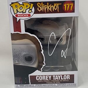 Corey Taylor Signed Autographed Funko Pop Figure Slipknot #177 Beckett Proof COA