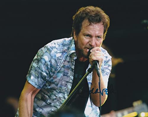 Eddie Vedder (Pearl Jam) signed 8x10 photo