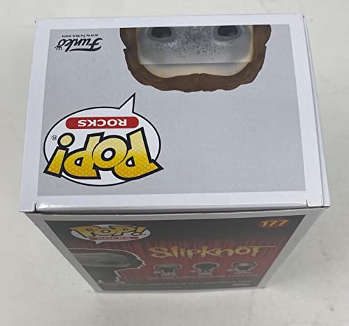 Corey Taylor Slipknot Signed Autographed Funko Pop Figure #177 Proof Beckett COA