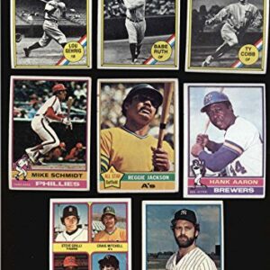 1976 Topps Baseball Complete Set 660 Cards VG/EX Condition