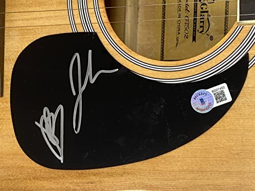 Goo Goo Dolls Signed Acoustic Guitar John Rzeznik Robby Takac Beckett COA