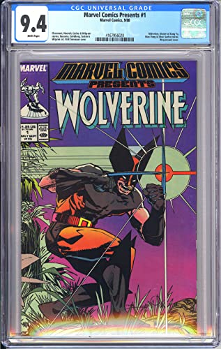 Marvel Comics Presents 1 CGC 9.4 1988 4167956020 1st Issue Wolverine Key