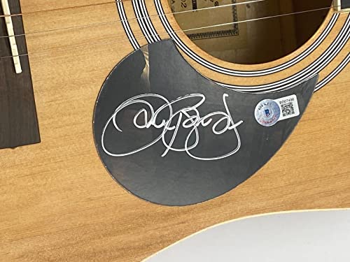 Jon Bon Jovi Signed Autographed Full Size Acoustic Guitar Bon Jovi Beckett COA