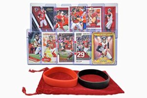 matt ryan football cards (10) assorted bundle – atlanta falcons trading card gift set