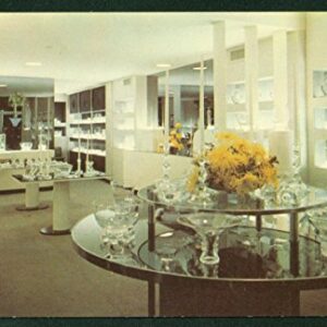 Steuben Exhibition Area Corning Glass Center New York NY Postcard