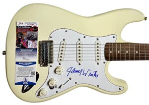 johnny winter autographed signed electric solid body full size guitar blues jsa certified authentic ee51188 beckett authenticated be25157