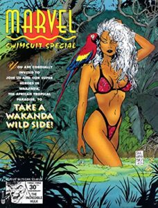 marvel swimsuit special #1 fn ; marvel comic book | storm