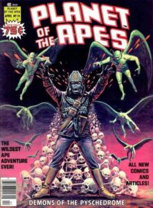 planet of the apes (1st series) #19 vf ; marvel comic book | magazine