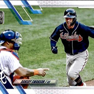 2021 Topps #233 Dansby Swanson Atlanta Braves Baseball Card