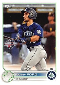 2022 topps pro debut #pd-179 harry ford