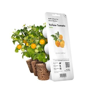 click and grow smart garden yellow tomato plant pods, 3-pack
