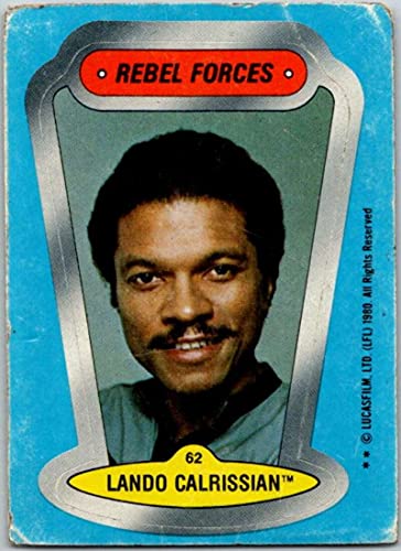 1980 Topps The Empire Strikes Back Stickers #62 Lando Calrissian V45407