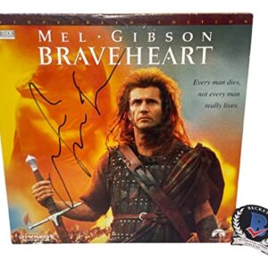 Mel Gibson Signed Autographed Braveheart Movie Laserdisc Beckett COA