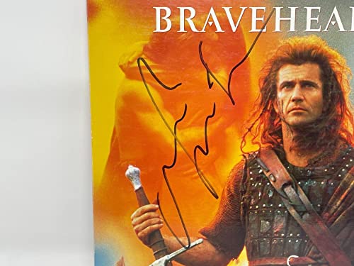 Mel Gibson Signed Autographed Braveheart Movie Laserdisc Beckett COA