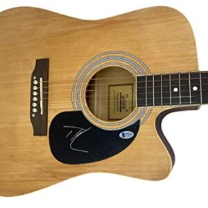 Tim McGraw Signed Autographed Full Size Acoustic Guitar Country Beckett COA