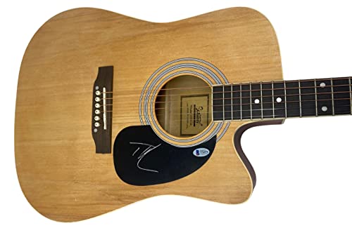 Tim McGraw Signed Autographed Full Size Acoustic Guitar Country Beckett COA