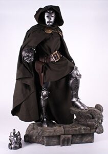 stan lee autographed/signed sideshow collectibles doctor doom legendary scale figure