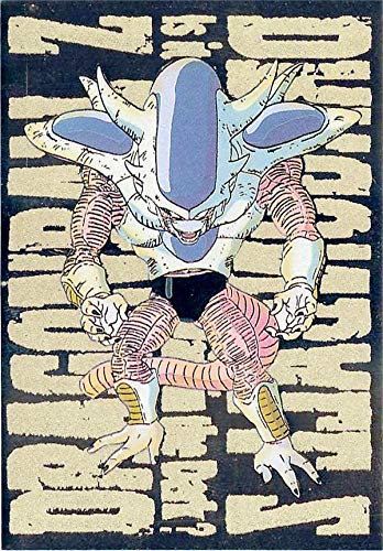 Frieza 2nd transformation trading card Dragon Ball Z 1999 Funimation #G10 Gold Chase Insert edition