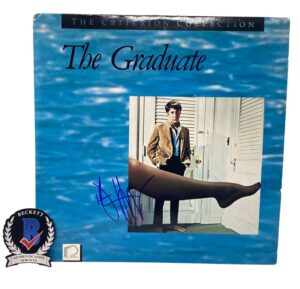 dustin hoffman signed autographed the graduate movie laserdisc beckett coa