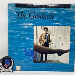 Dustin Hoffman Signed Autographed The Graduate Movie Laserdisc Beckett COA