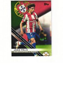 joao felix 2021-22 topps uefa champions league flags of foundation soccer #ff-16 card portugal club atletico de madrid