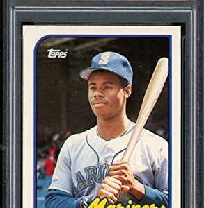 Ken Griffey, Jr. Rookie Card 1989 Topps Traded #41T PSA 8