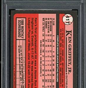 Ken Griffey, Jr. Rookie Card 1989 Topps Traded #41T PSA 8