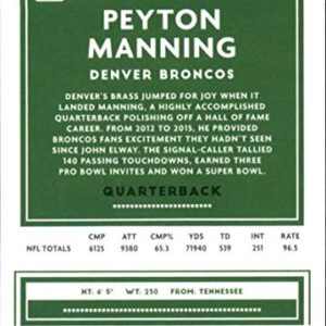 2020 DONRUSS #95 PEYTON MANNING NMMT BRONCOS