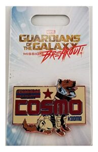 disney pin – disneland – dca – marvel guardians of the galaxy – mission: breakout – cosmo