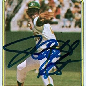 Jim Hunter For MLB Baseball Autographed Signed Card JSA COA