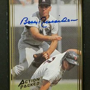 Bobby Richardson Signed Baseball Card with JSA COA