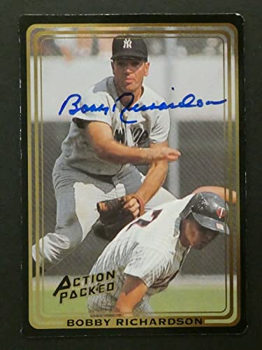 Bobby Richardson Signed Baseball Card with JSA COA