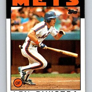 1986 Topps #53 Lenny Dykstra NM-MT RC Rookie Mets