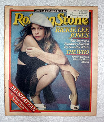 Rickie Lee Jones - Rolling Stone Magazine - #297 - August 9, 1979 - Death of Lowell George, Manhattan: City of Veiled Seductions Articles