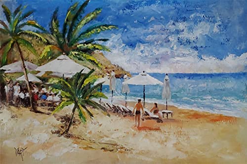 Saint Martin Caribbean, By Internationally Renowned Artist Yary Dluhos