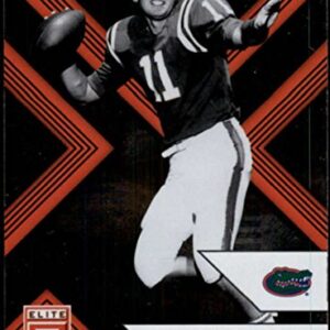 2018 Panini Elite Draft Picks #89 Steve Spurrier Florida Gators Football Card