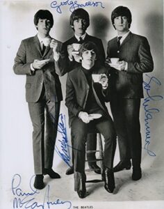 the beatles early band signed reprint 11×14 poster photo #3