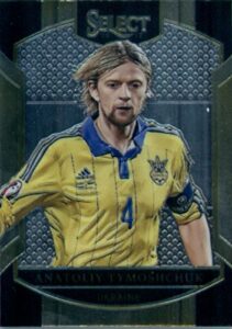 2016 panini select #25 anatoliy tymoshchuk ukraine soccer card