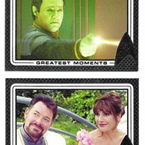 2017 Rittenhouse Archives Star Trek 50th Anniversary Trading Cards Complete 100 Card Set