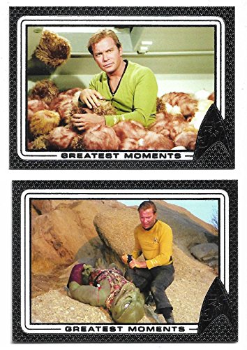 2017 Rittenhouse Archives Star Trek 50th Anniversary Trading Cards Complete 100 Card Set